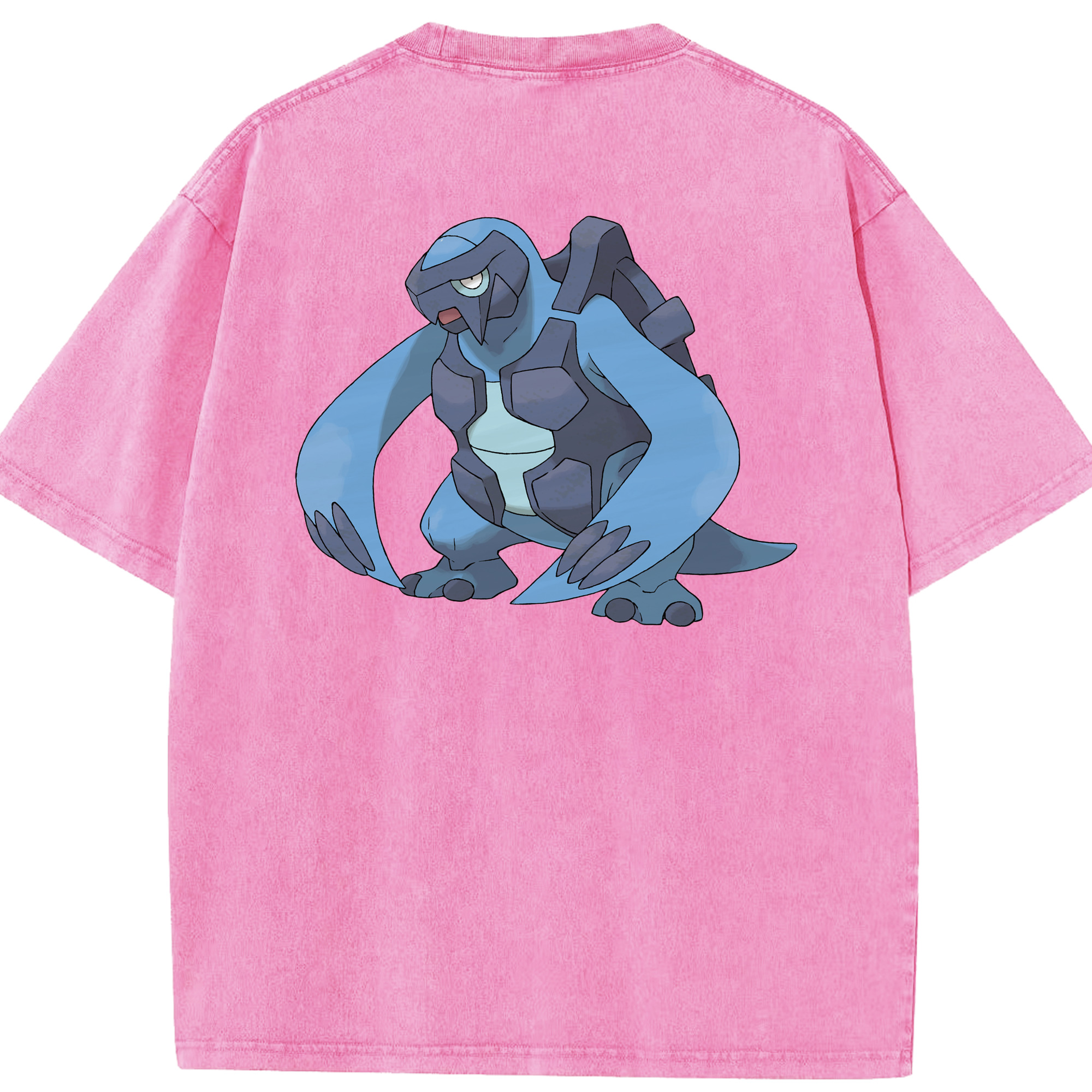 （画像用） ポケットモンスター Pokémon 綿100% ヴィンテージ風 半袖Tシャツ（背面プリント）
